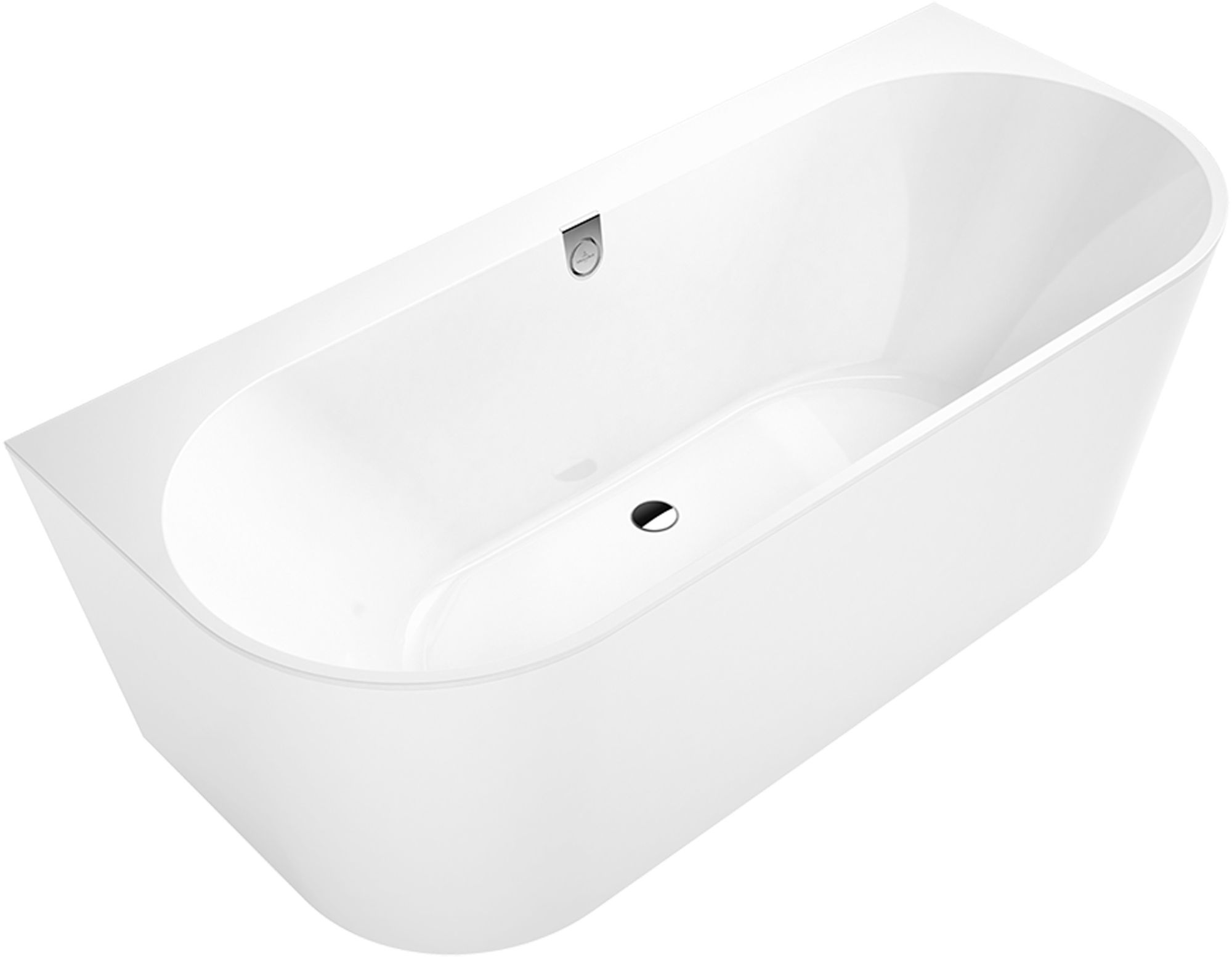 Villeroy & Boch Oberon 2.0 wanna 180x80 cm przyścienna Weiss Alpin UBQ180OBR9CD00V-01 - Wysyłka w 24h