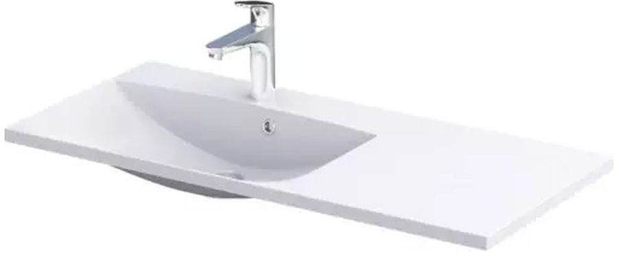 Oristo Amelia umywalka 100,2x46 cm meblowa prostokątna biała UME-AM-100-92-L