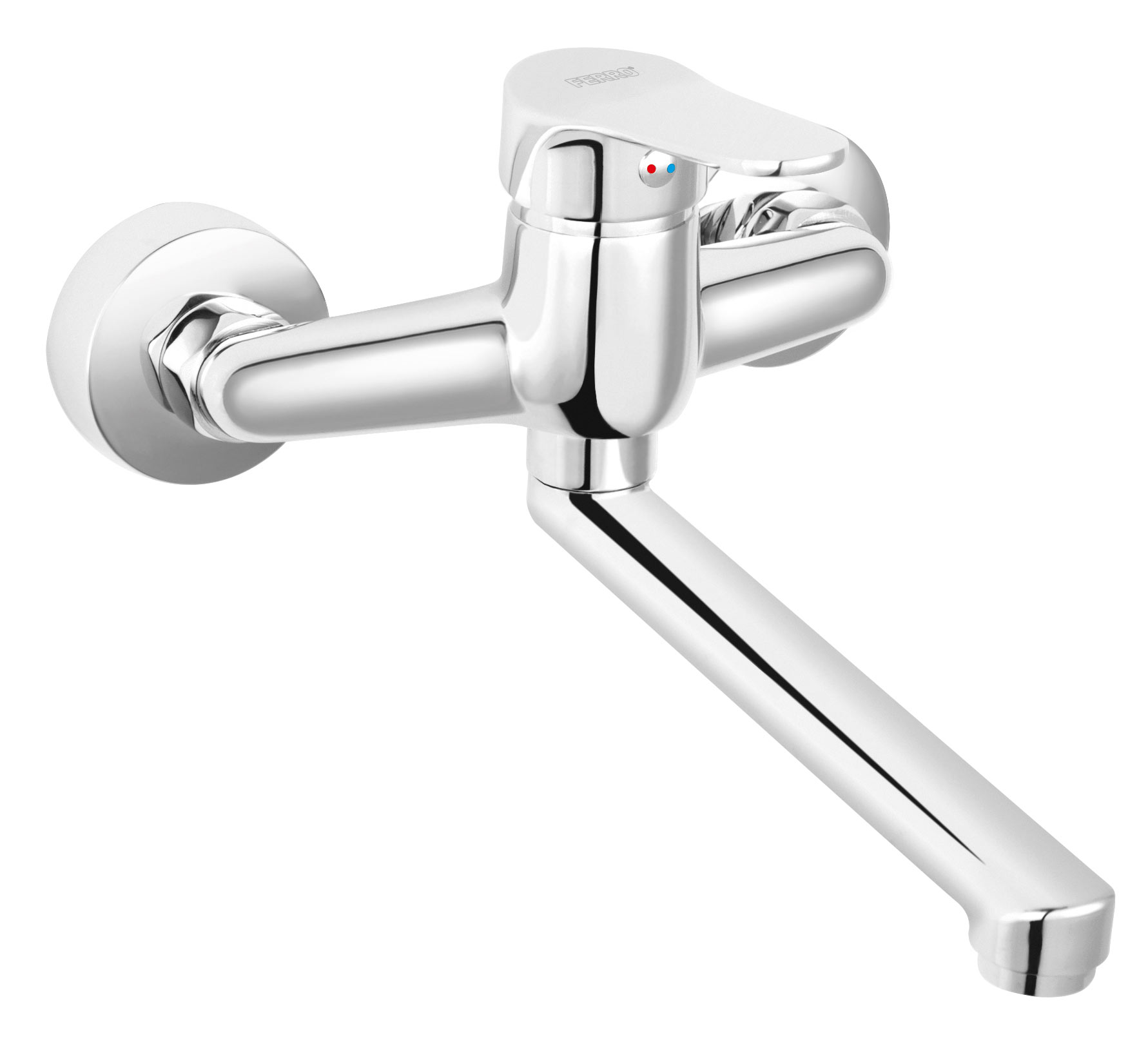 Ferro Isso bateria kuchenna ścienna chrom BIS5 - Wysyłka w 24h