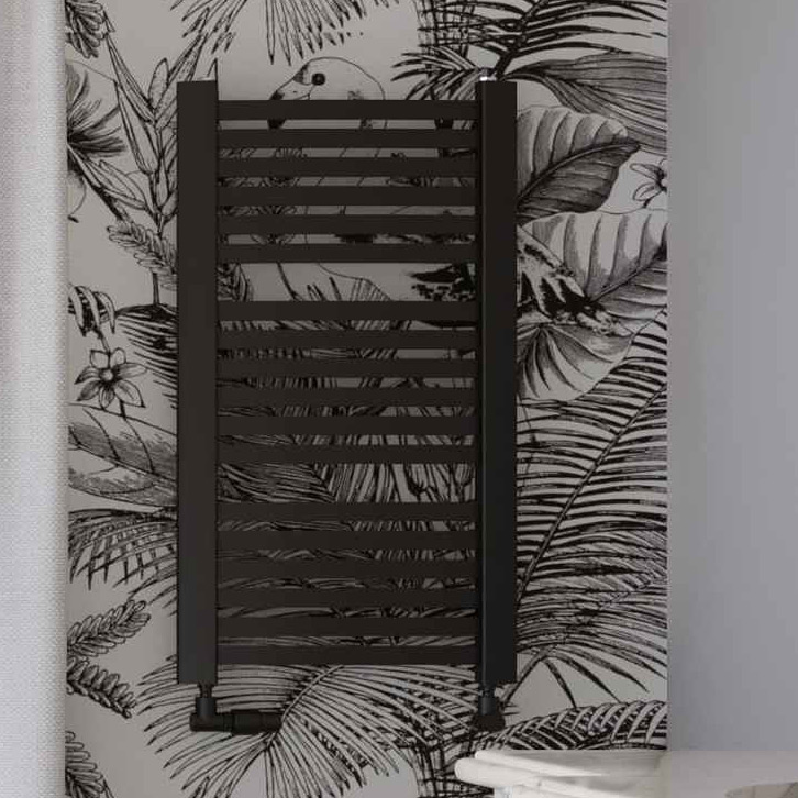 Luxrad Kastor grzejnik łazienkowy dekoracyjny 94,5x58 cm czarny KAS09450580S040