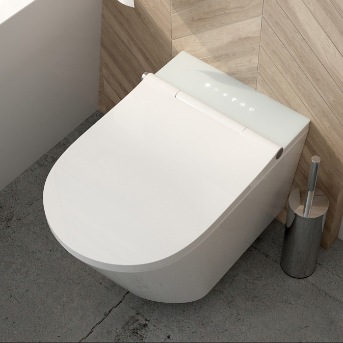 Oltens SmartFrisk miska WC wisząca myjąca z powłoką SmartClean z deską biała 42038000 - Wysyłka w 24h