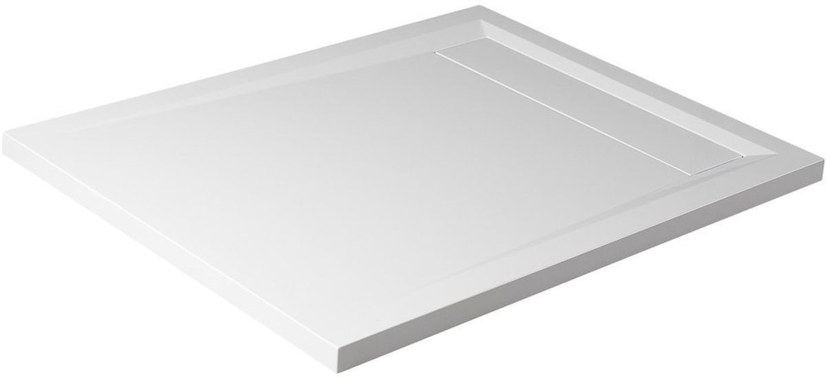 Polysan Varesa brodzik 100x80 cm prostokątny biały 71605