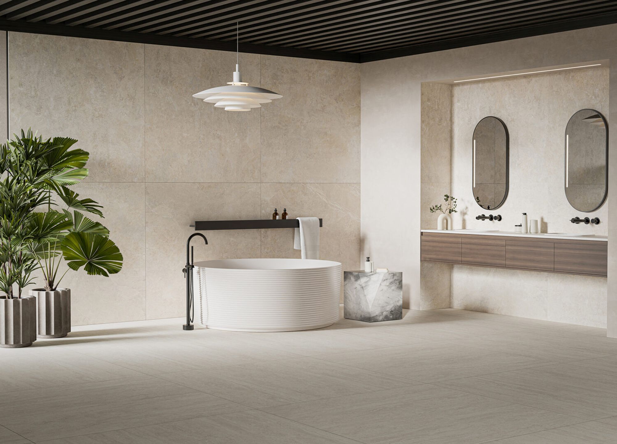 Cerrad Softstone płytka ścienno-podłogowa 119,7x59,7 cm beżowa