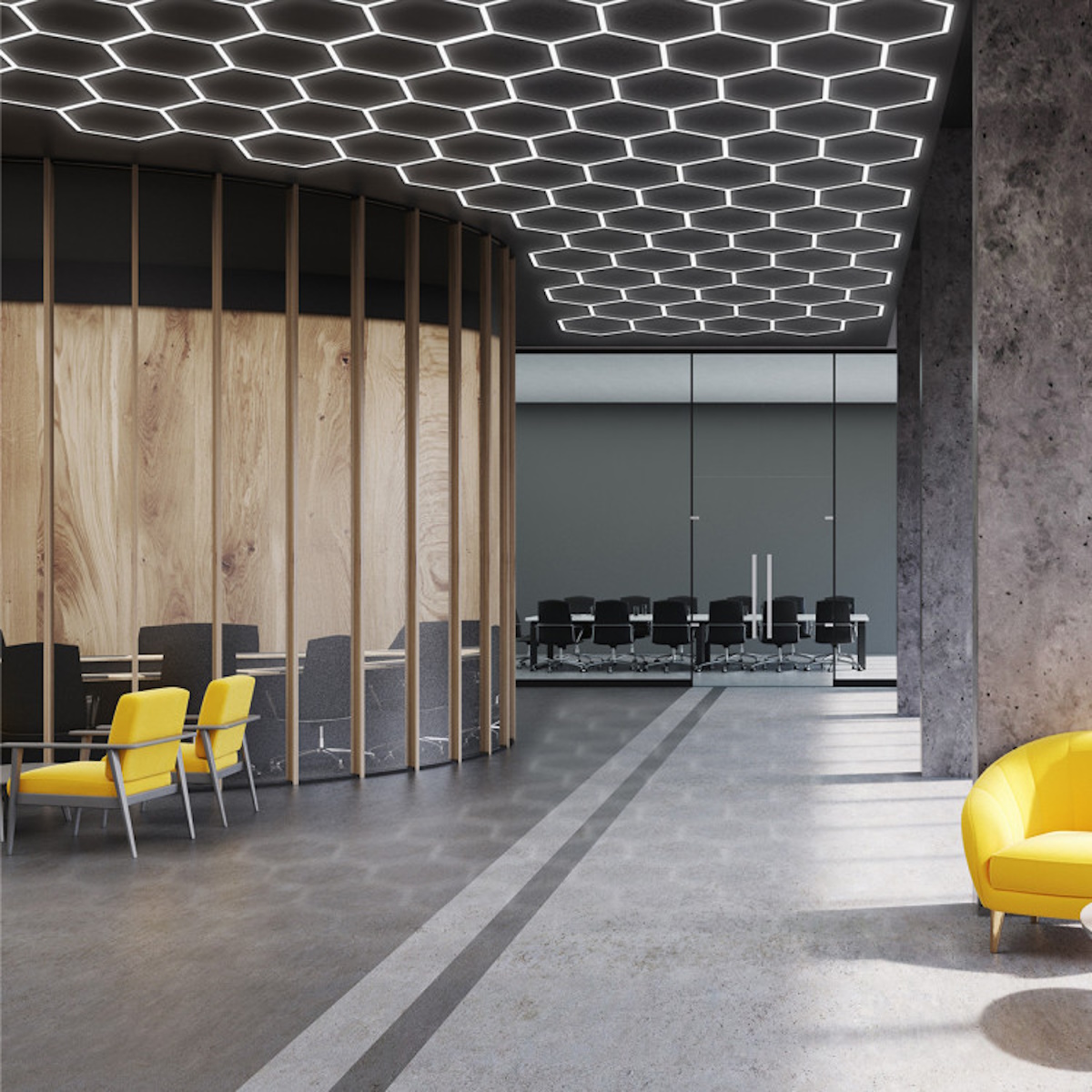 Light Prestige Geometric New panel LED 8 W LP-0209/1M 60CM 4K