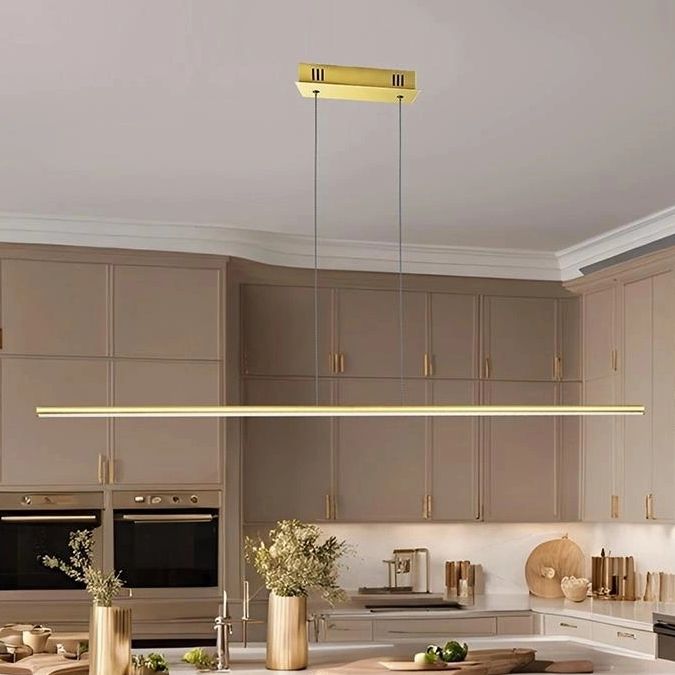 Altavola Design Linea No. 1 lampa wisząca 15 W złota LA089/P_120_4k_gold_Dali