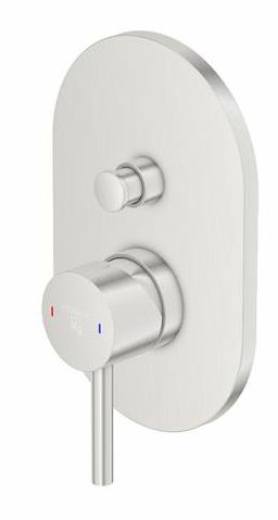 Steinberg 100 bateria wannowo-prysznicowa podtynkowa nikiel szczotkowany 10021033BN