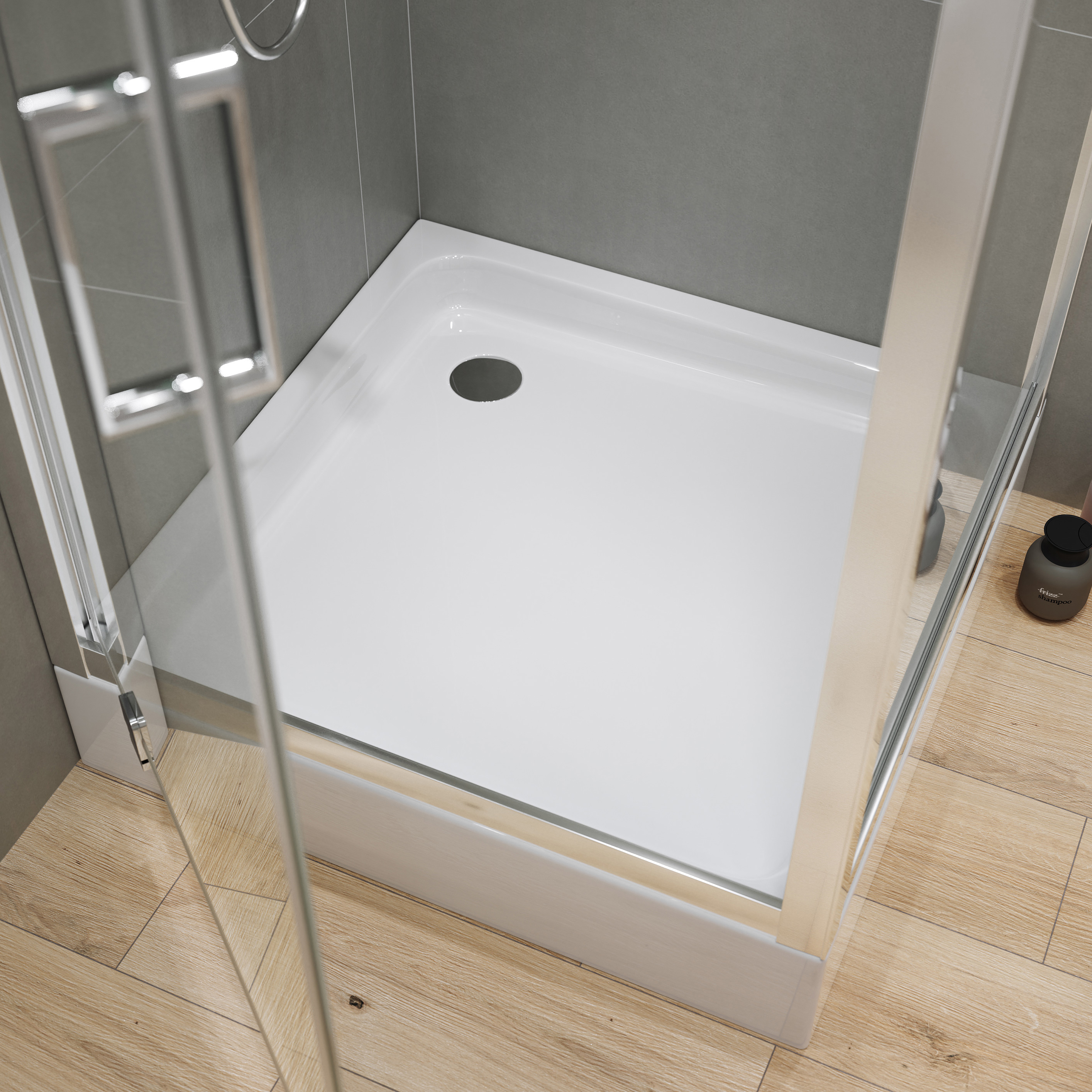 Cersanit Tako brodzik prostokątny 100x80 cm biały S204-027 - Wysyłka w 24h