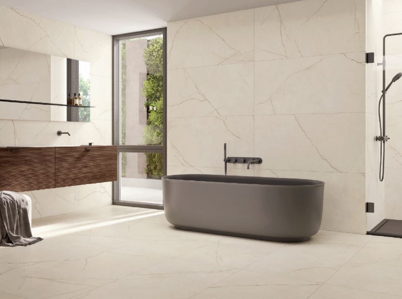 Keratile Imperiale Ivory płytka ścienno-podłogowa 120x60 cm beżowa