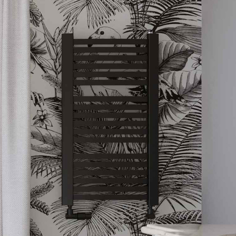 Luxrad Kastor grzejnik łazienkowy dekoracyjny 94,5x48 cm grafit KAS09450480S007