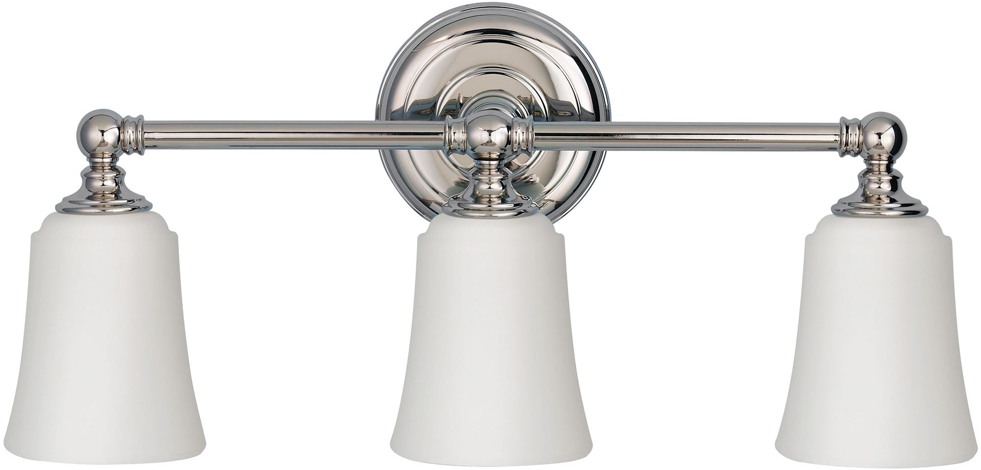 Elstead Lighting Huguenot Lake kinkiet 3x3 W chrom polerowany FE-HUGOLAKE3BATH