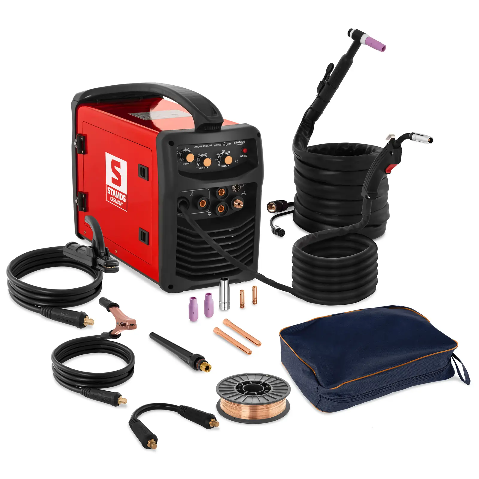 Spawarka 4w1 TIG/MIG/MAG/MMA, 250 A | 10020208