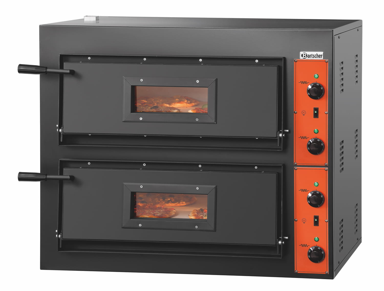 Piec do pizzy 2 komory 61 x 61 cm, siła