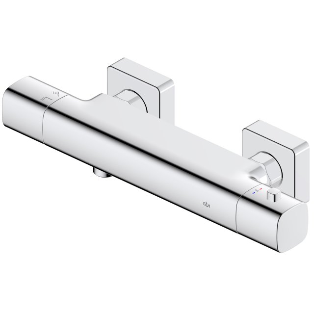 KFA Bateria prysznicowa MALAGA termostatyczna ścienna chrom 5756-010-