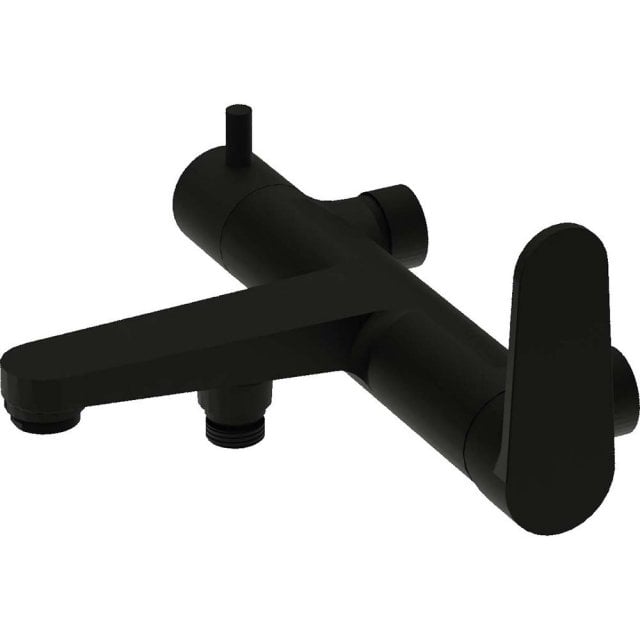 LAVITA Bateria wannowo-prysznicowa ścienna CETUS czarna