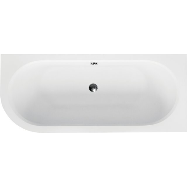 BESCO Wanna narożna AVITA SLIM 160x75 cm prawa #WAV-160-NPS