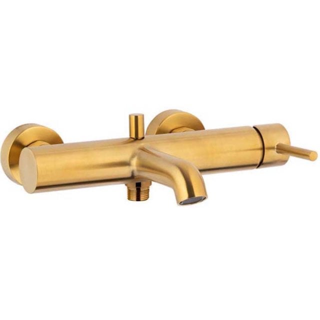 KFA Bateria wannowa ścienna pozioma MOZA złota 5034-020-31