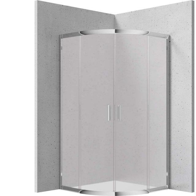 DEANTE Kabina prysznicowa półokrągła FUNKIA 90x90 cm chrom KYP_653K