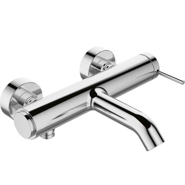 INVENA Bateria wannowa ścienna KALITEA chrom BW-72-001-V