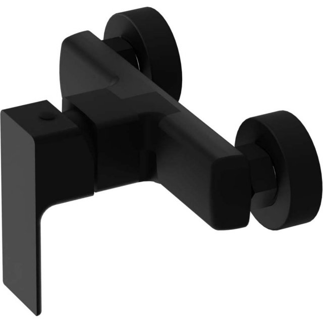 LAVITA Bateria prysznicowa ścienna AQUILA czarna