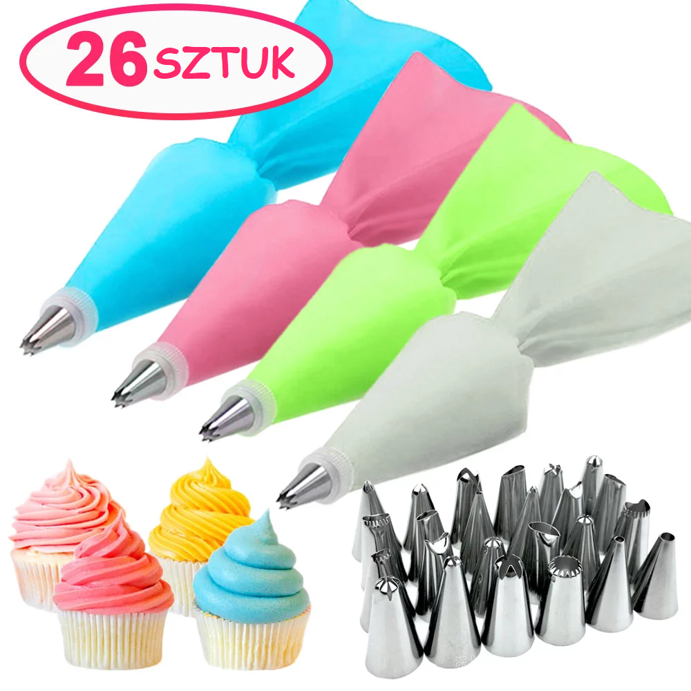 Rękaw cukierniczy 26 części