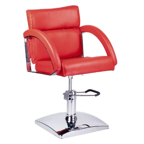 Bs fotel fryzjerski dino czerwony br 3920