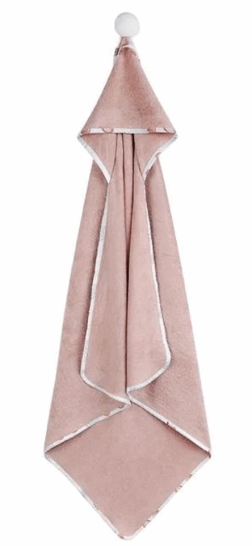 Szumisie, Ręcznik bambusowy 100 x 100 cm-Różowy