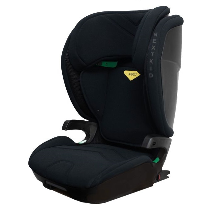 Axkid Nextkid - fotelik dla dzieci od 100 do 150 cm wzrostu-Shell Black