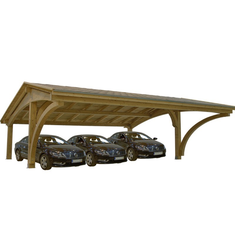 Wiata garażowa Revelatio 3 trzystanowiskowa 844 x 580 cm