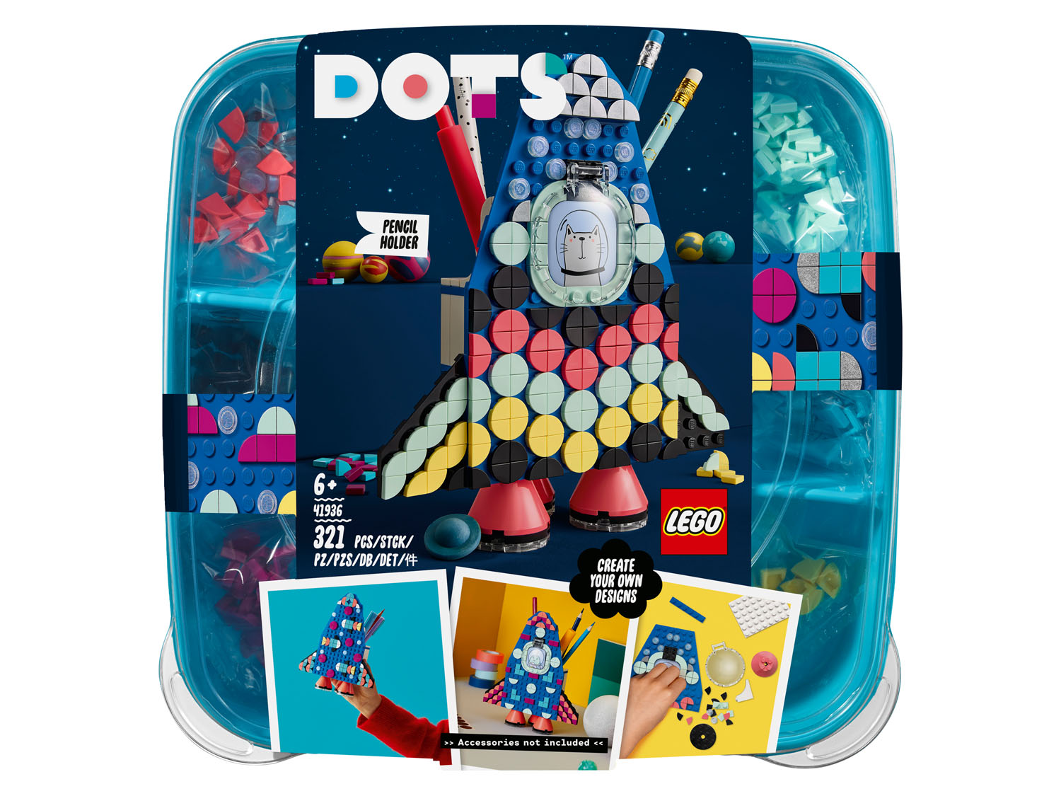 Lego DOTs 41936 Pojemnik na długopisy
