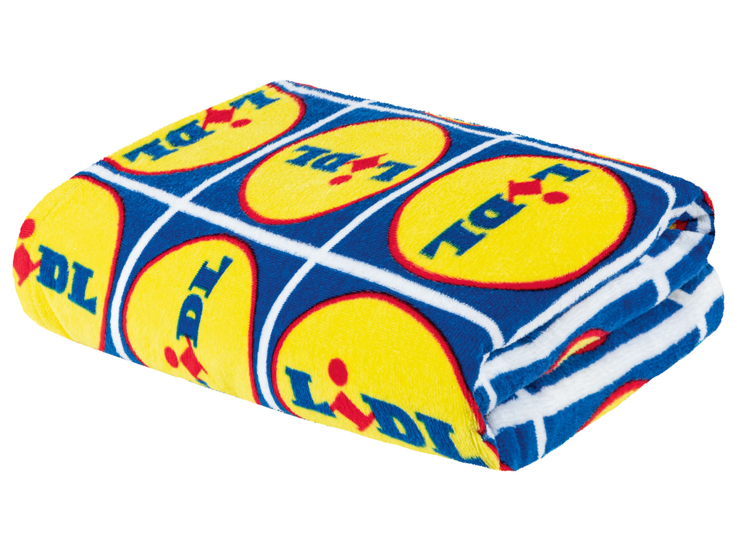 Livarno home Ręcznik plażowy frotte, z kolekcji Lidl, 85 x 170 cm Logo małe