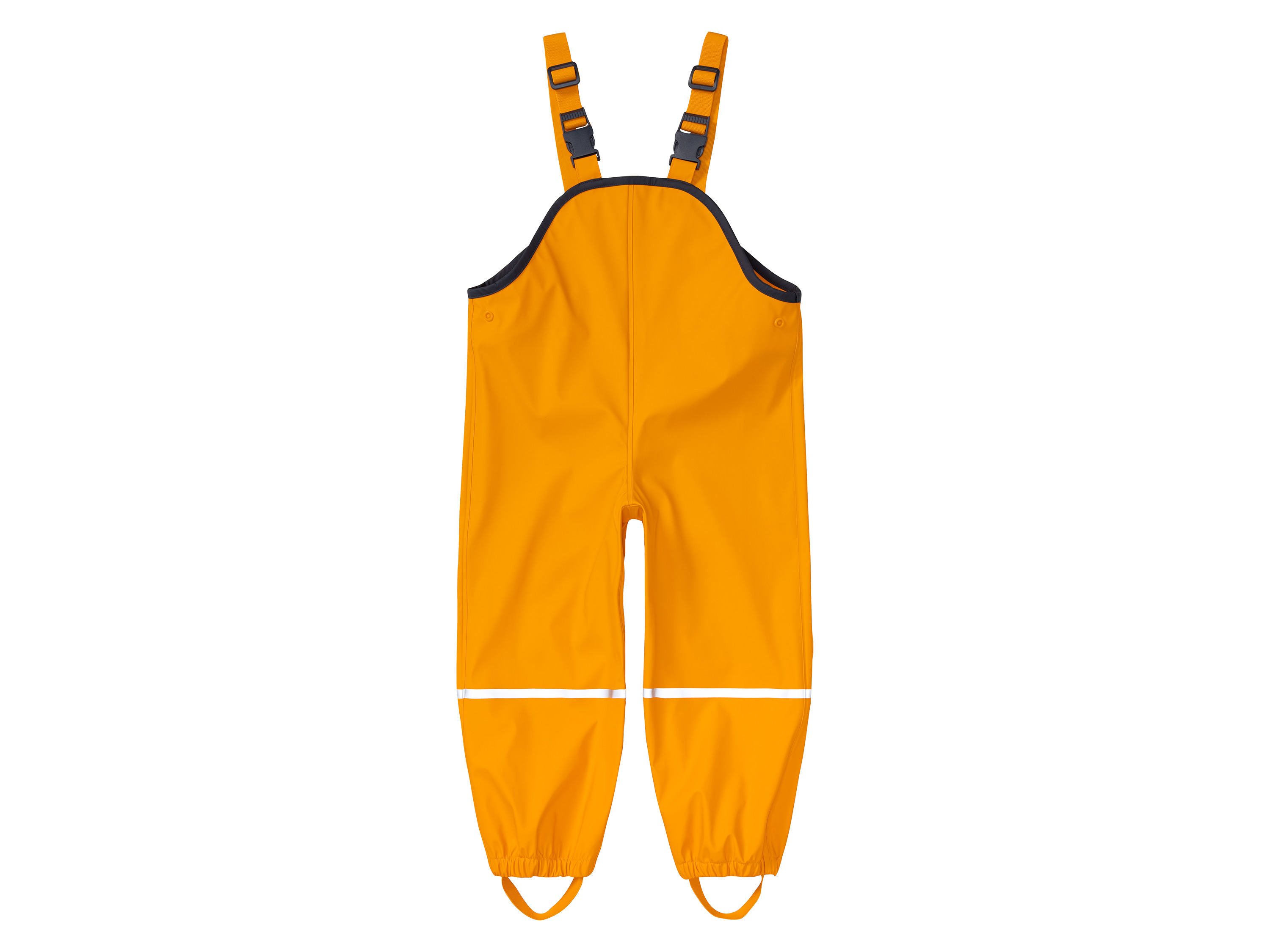 lupilu Spodnie przeciwdeszczowe dziecięce Żółty, 110/116