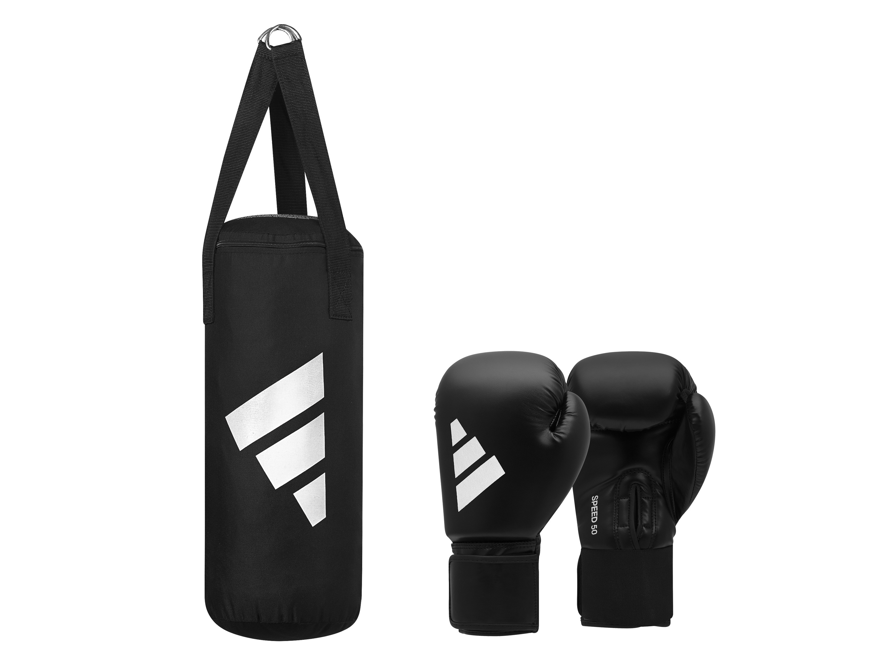 adidas Zestaw bokserski dla dzieci Junior Czarny/biały