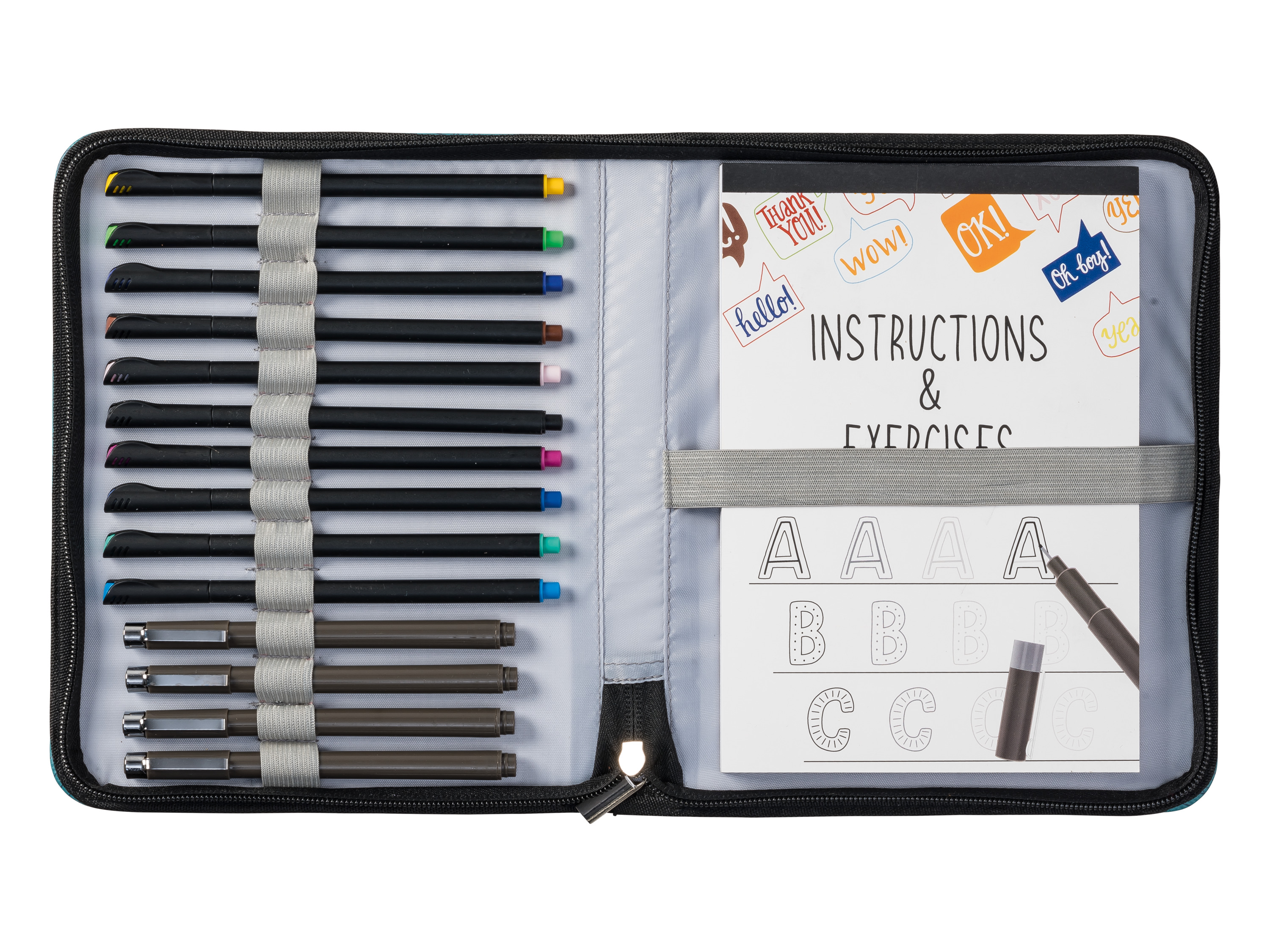 crelando Etui artysty Kaligrafia