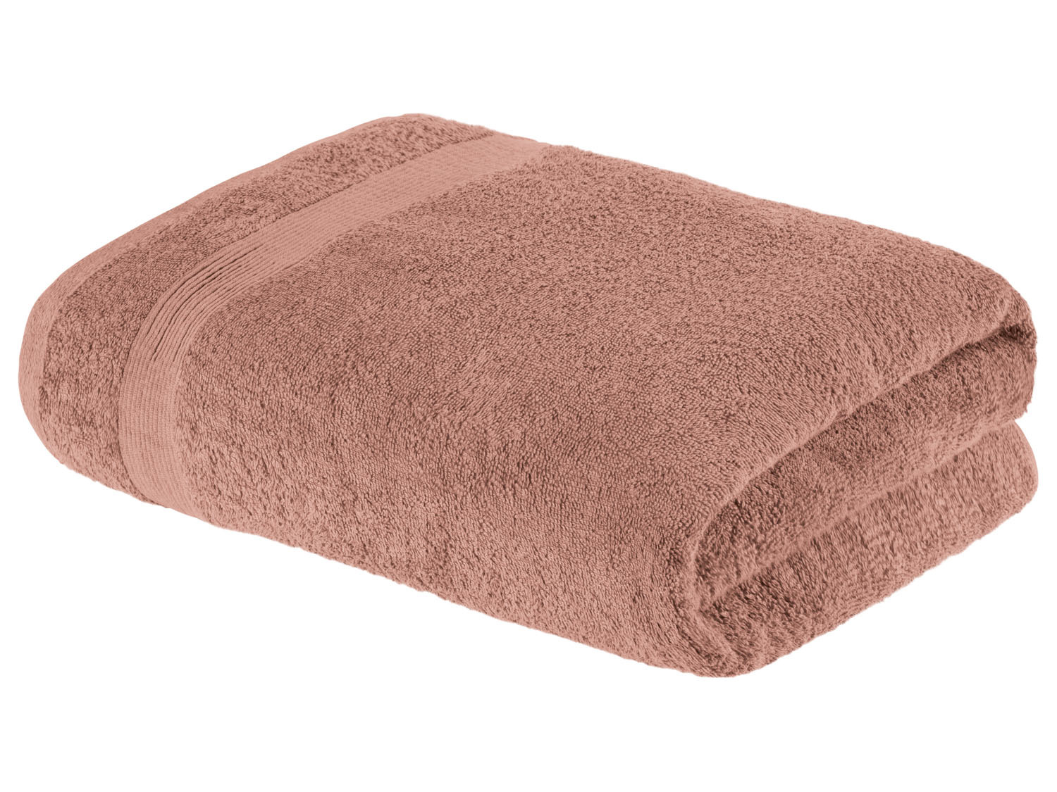 Livarno home Ręcznik kąpielowy frotté, 100 x 150 cm Różowy