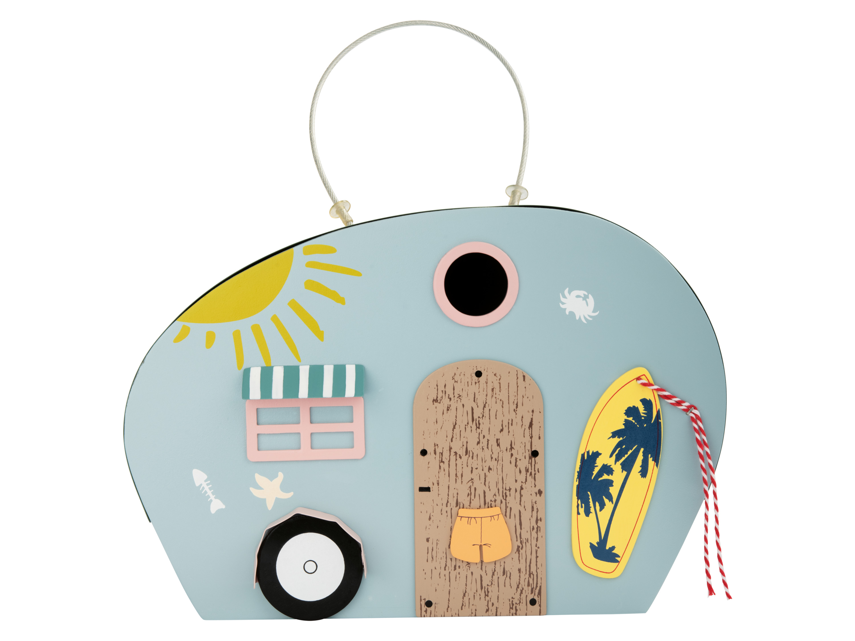 zoofari Domek dla ptaków drewniany Jasnoniebieski