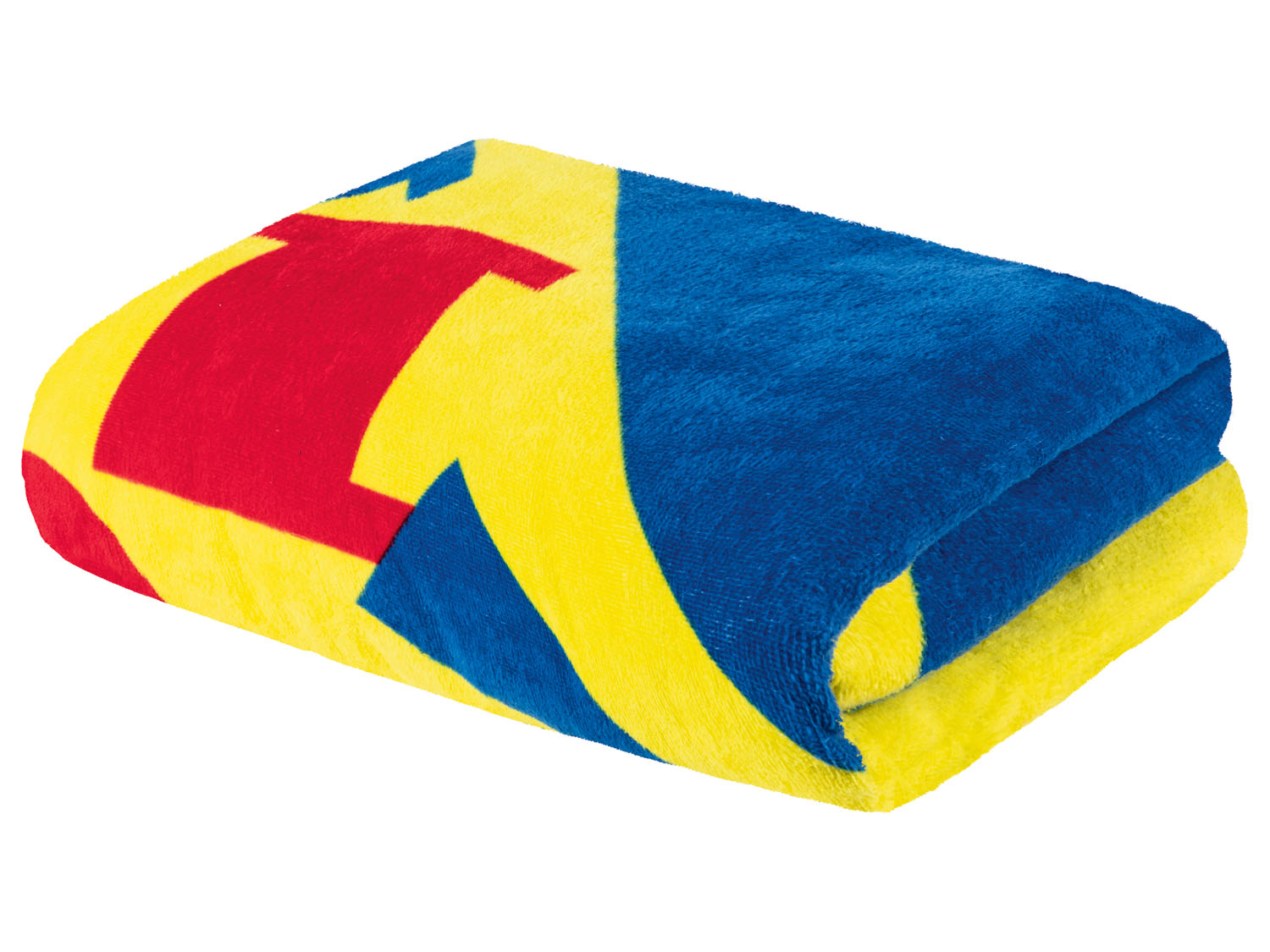 Livarno home Ręcznik plażowy frotte, z kolekcji Lidl, 85 x 170 cm Logo duże