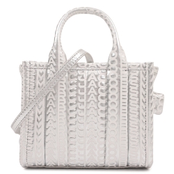 Marc Jacobs THE MINI TOTE 2F3HTT048H01 13-SILVER/B.WHITE