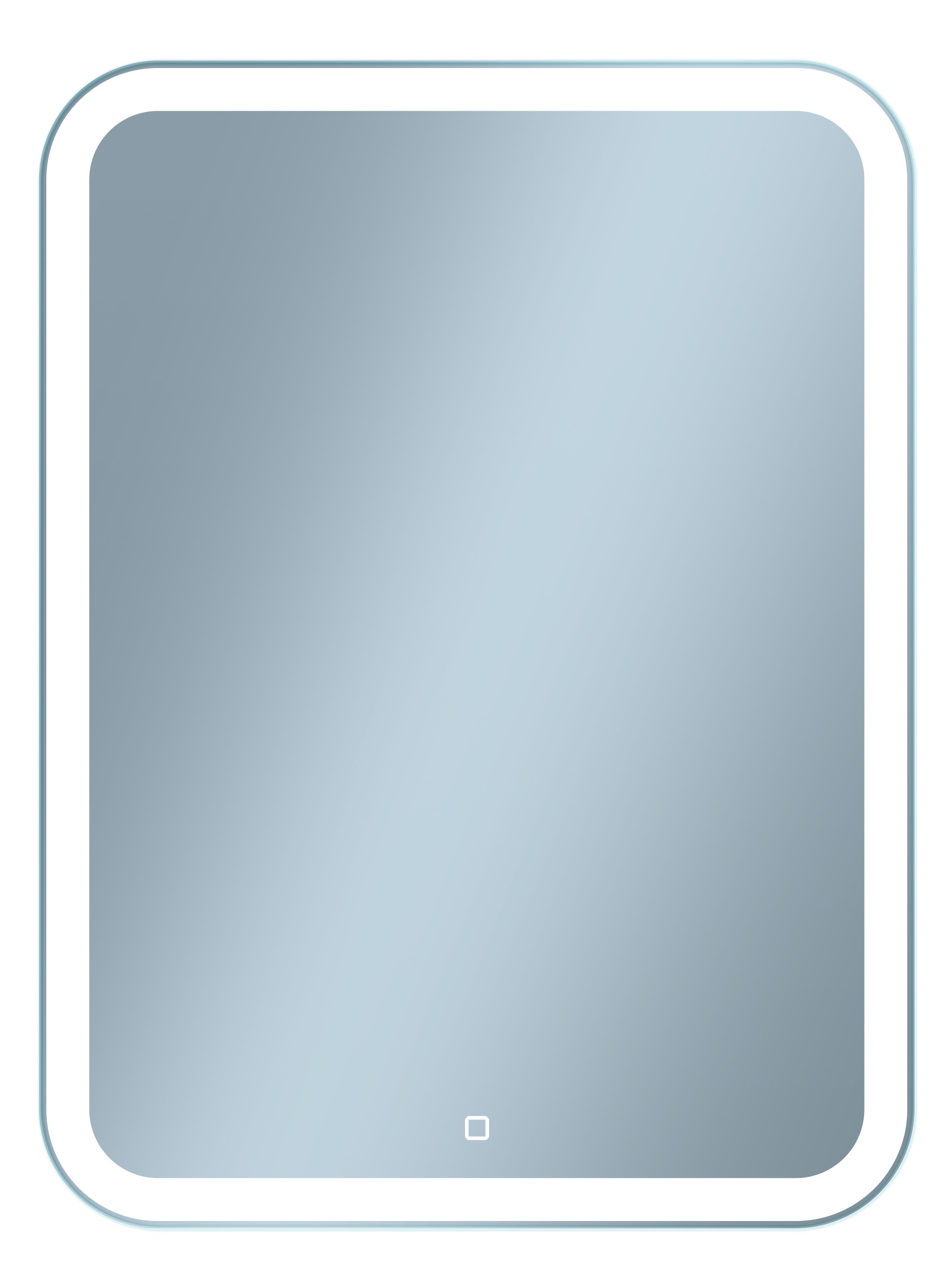 Darmowa Dostawa - Lustro 50x70 cm prostokątne z oświetleniem Venti Prima 5905951180106