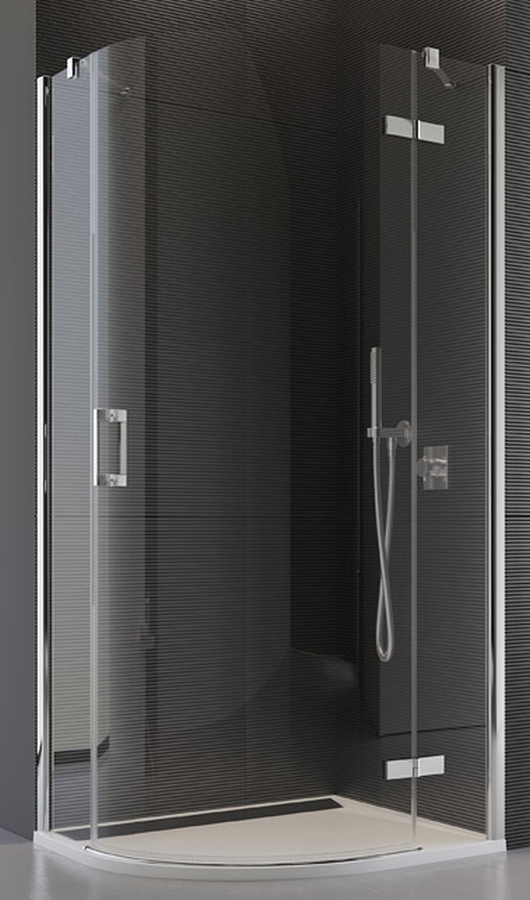 Darmowa Dostawa - Kabina prysznicowa półokrągła 100x100 cm chrom Ronal Pur P3PD551001007