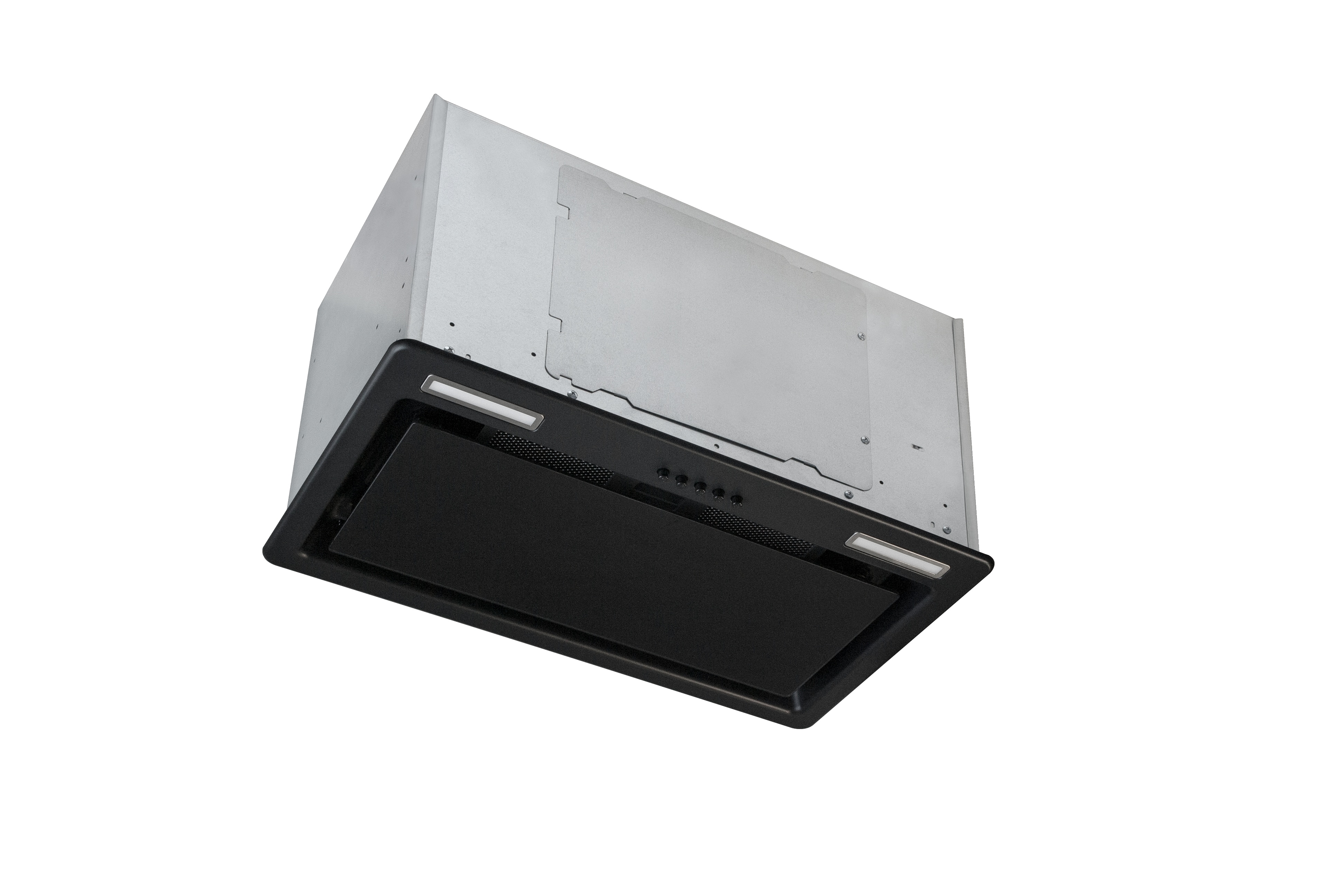 Darmowa Dostawa - Okap kuchenny 52 cm podszafkowy czarny iceBerg Solido SOLOPPOMBK6001