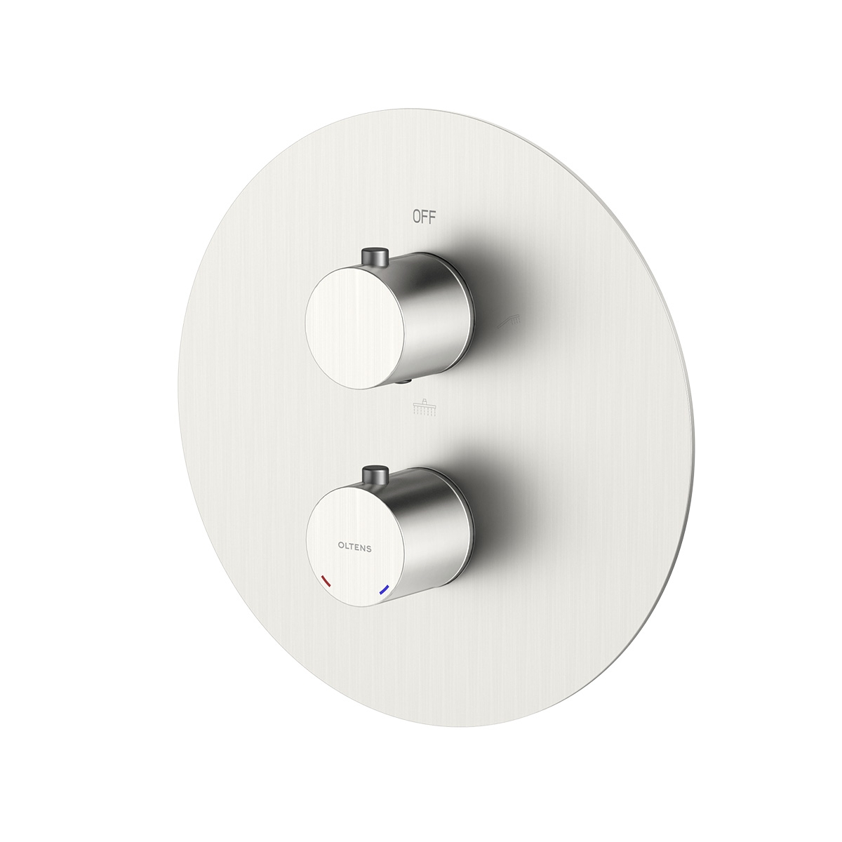 Darmowa Dostawa - Bateria wannowo-prysznicowa podtynkowa z termostatem nikiel Oltens Katla 34600910