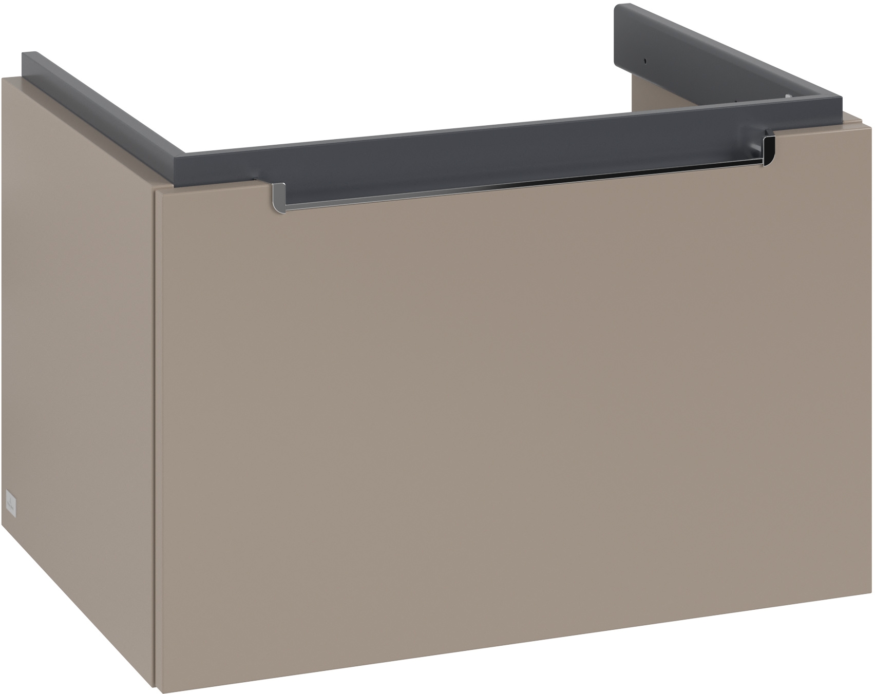 Darmowa Dostawa - Szafka 63.7x45.4x42 cm podumywalkowa wisząca szara Villeroy & Boch Subway 2.0 A68810VM