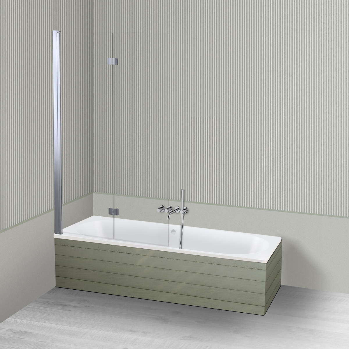 Darmowa Dostawa - Wanna prostokątna 180x80 cm biała Oltens Lykke 18015000