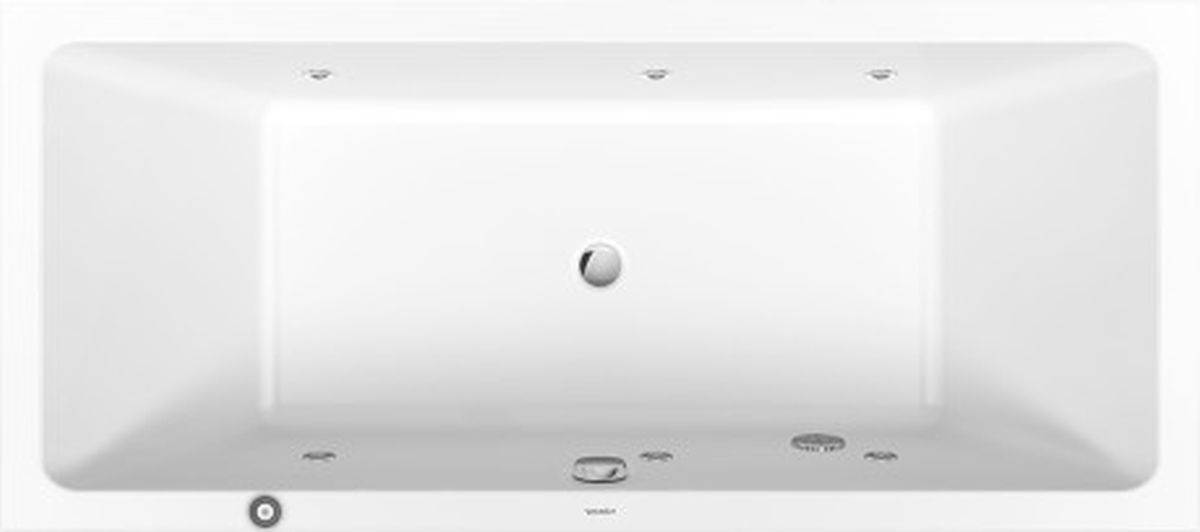 Darmowa Dostawa - Wanna z hydromasażem 180x80 cm prostokątna Duravit No. 1 760492000JP1000