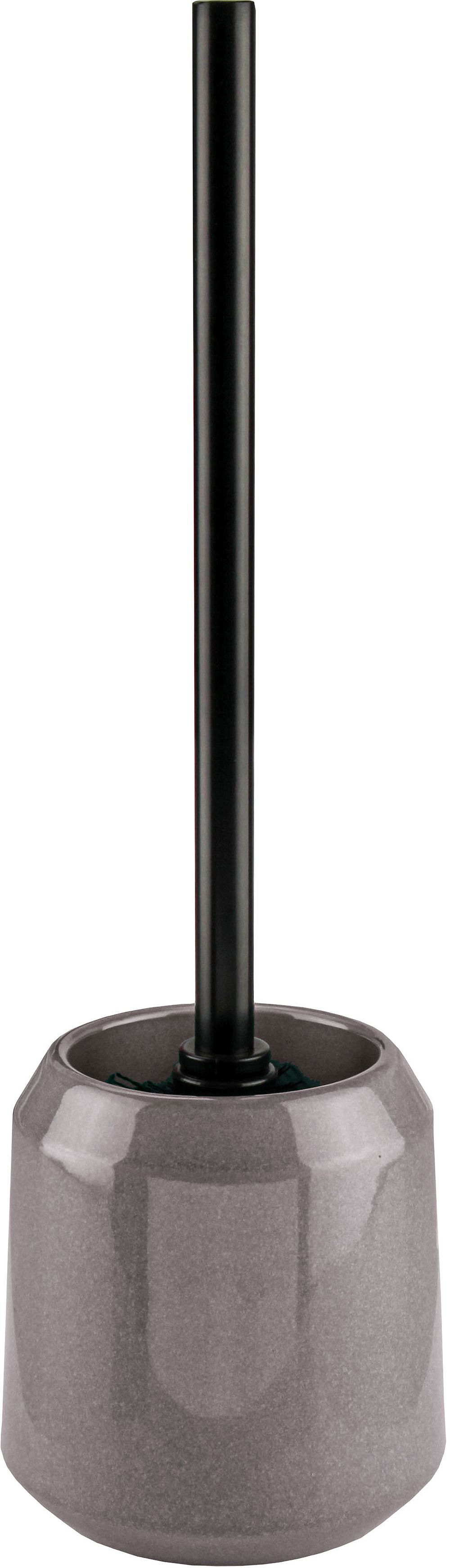 Darmowa Dostawa - Szczotka toaletowa stojąca szara-czarna Kleine Wolke Mystic 8692901856