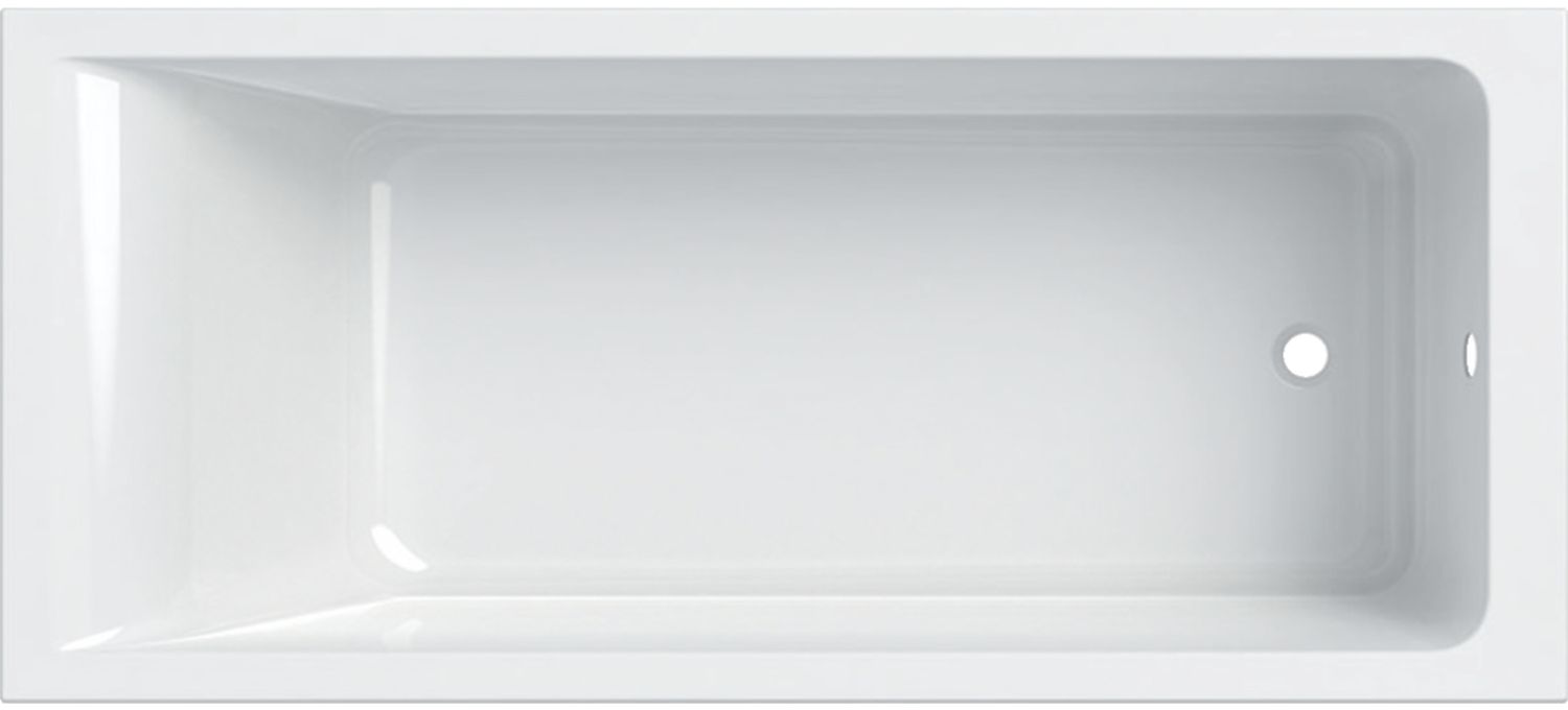 Darmowa Dostawa - Wanna prostokątna 180x80 cm biała Geberit Selnova Square 554386011