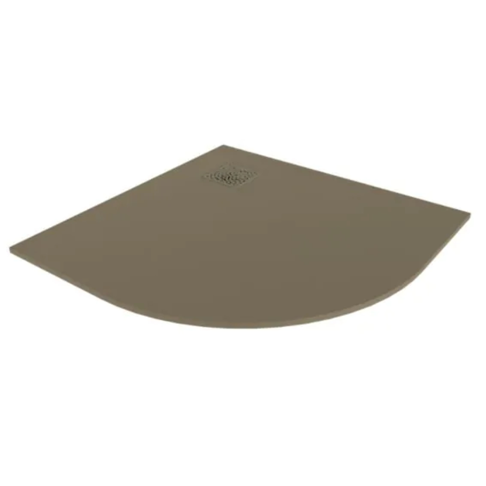 Darmowa Dostawa - Brodzik półokrągły 90x90 cm cappuccino Excellent Arda BREX1504090090CAN