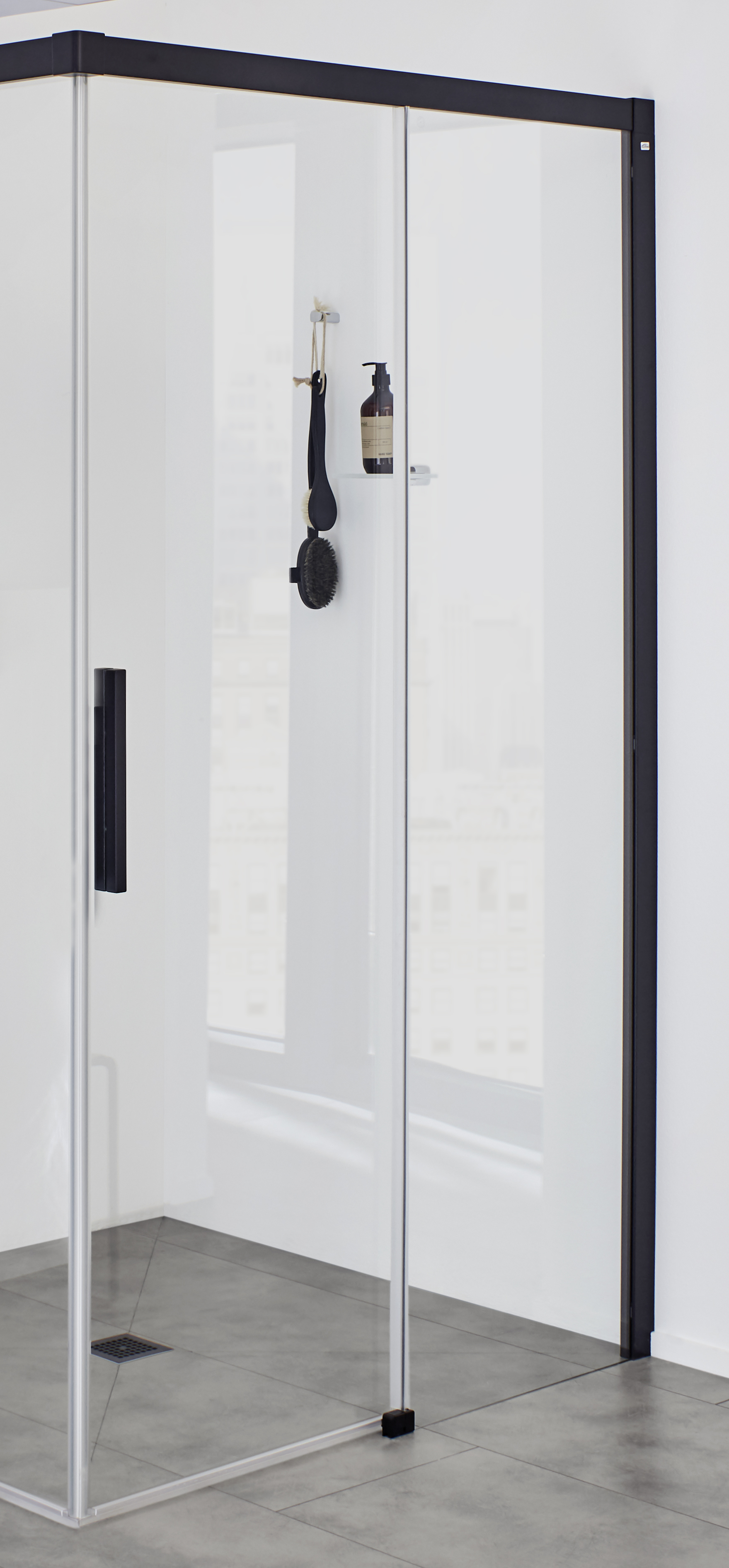 Darmowa Dostawa - Kabina prysznicowa część prawa 90x90 cm kwadratowa Kermi Nica NI C2 NIC2R090203PK