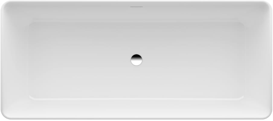 Darmowa Dostawa - Wanna wolnostojąca 170x75 cm prostokątna biała Laufen Brook H2259420000001