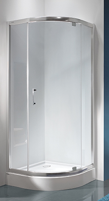 Darmowa Dostawa - Kabina prysznicowa półokrągła 80x80 cm srebrny Sanplast TX 600271040138401